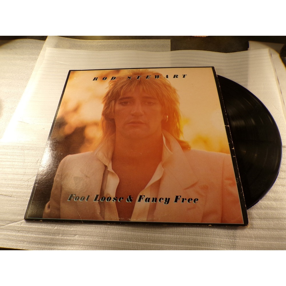 Rod Stewart Foot Loose & Fancy Free Vinyl LP 1977 Warner Bros BSK 3092 Rock Pop